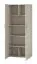 Kleiderschrank mit viel Stauraum Maräne 01, Farbe: Beige / Eiche Artisan - Abmessungen: 194 x 80 x 40 cm (H x B x T)
