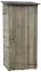Gartenschrank / Geräteschrank 05A - Abmessungen: 80 x 73 x 188 cm (L x B x H)