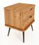 Nachtkommode Rolleston 05 Kernbuche massiv geölt - Abmessungen: 57 x 50 x 41 cm (H x B x T)