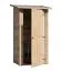 Gartenschrank Horizonte inkl. Fußboden und Dacheindeckung - Abmessung: 66 x 93 x 183 cm (L x B x H)