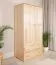 Massivholz Schrank 60 tief