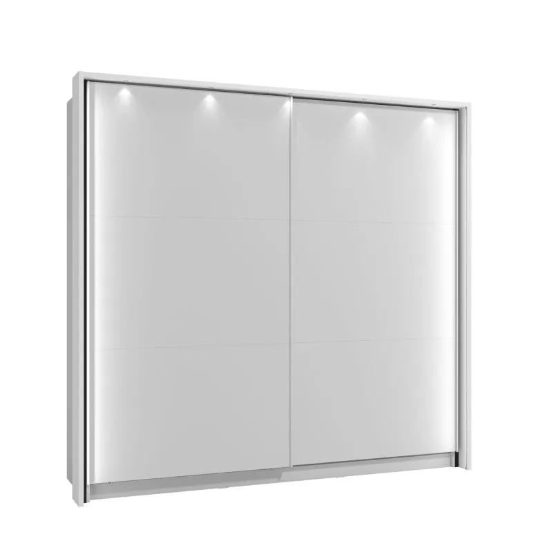 Rahmen für Kleiderschrank Kule 07, Sizila 01, Palanka 03 & 06, Farbe: Weiß
