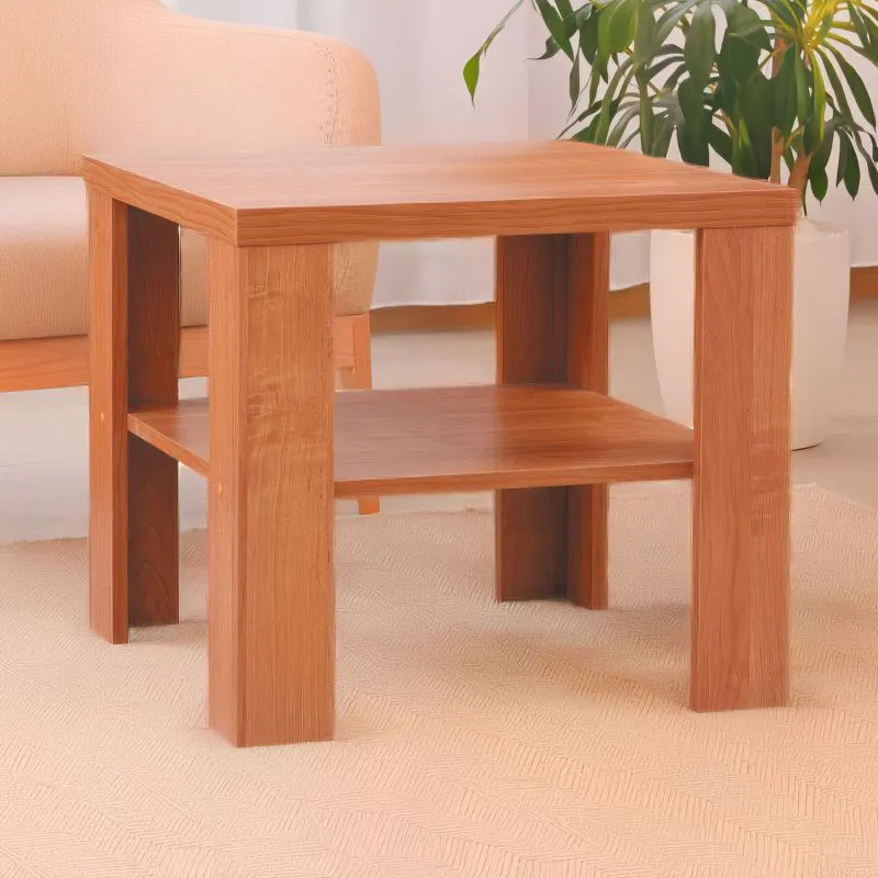 Couchtisch Grogol 11, Farbe: Erle - Abmessungen: 60 x 60 x 56 cm (B x T x H)
