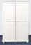 Kommode Kiefer massiv Vollholz weiß Junco 157 – Abmessungen: 140 x 89 x 41 cm (H x B x T)