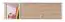Jugendzimmer - Hängeschrank Burdinne 13, Farbe: Weiß / Eiche - Abmessungen: 30 x 100 x 25 cm (H x B x T)