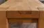 Bank Wooden Nature 133 Kernbuche massiv - 200 x 33 cm (L x B)