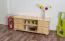TV-Unterschrank Kiefer Vollholz massiv natur 002 - Abmessung 55 x 136 x 47 cm (H x B x T)