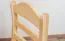 Stuhl Kiefer massiv Vollholz natur Junco 245- Abmessung 102 x 45 x 54 cm