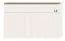 Oberer Rahmen für Drehtürenschrank / Kleiderschrank Gataivai und Anbaumodule, 2er Set, Farbe: Walnuss - Breite: 181 cm