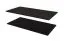 Holzeinlegeboden für Kleiderschrank | 2er Set | Farbe: Schwarz | für Schränke mit der Breite: 100 cm