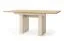 Esszimmer Komplett - Set A Tamino | 4-teilig | mit hellen Design | Farbe: Eiche / Kaschmir | ABS-Kantenschutz | 1 Vitrine | 1 Sideboard | 1 Highboard | 1 Esstisch