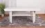 Couchtisch Sentis 20, Farbe: Kiefer Weiß - 53 x 120 x 80 cm (H x B x T)
