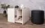 Jugendzimmer - Tisch Matthias 10, Farbe: Creme / Braun - Abmessungen: 47 x 57 x 56 cm (H x B x T)