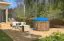 Badefass / Hot Tub Hocharn 01, Farbe: Blau