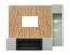 Wohnwand | inkl. LED-Beleuchtung | Farbe: Perla Grau / Eiche Artisan | Bio-Ethanol Kamin | Maße: 200 x 40 x 158 cm | 1 TV-Unterschrank | 1 Vitrine