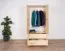 Kleiderschrank 90 cm breit