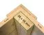 Holz-Gerätehaus / Gartenhaus 1,8 x 3,24 Meter (inkl. Dach) | aus vorgefertigten Elementen| unbehandelt | mit Pultdach Abbildung