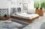 Einzelbett / Gästebett Tasman 02 Wildeiche massiv geölt - Liegefläche: 90 x 200 cm (B x L)