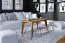 Couchtisch Timaru 04 Wildeiche massiv geölt - Abmessungen: 80 x 60 x 48 cm (B x T x H)