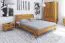 Doppelbett Otago 02 Wildeiche massiv geölt - Liegefläche: 200 x 200 cm (B x L)