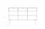 Kommode Rolleston 16 Wildeiche massiv geölt - Abmessungen: 87 x 144 x 46 cm (H x B x T)