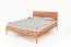 Einzelbett / Gästebett Wellsford 01 Kernbuche massiv geölt - Liegefläche: 140 x 200 cm (B x L)