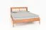 Einzelbett / Gästebett Wellsford 02 Kernbuche massiv geölt - Liegefläche: 90 x 200 cm (B x L)