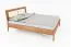 Doppelbett Wellsford 02 Wildeiche massiv geölt - Liegefläche: 180 x 200 cm (B x L)