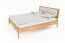 Doppelbett Wellsford 03 Wildeiche massiv geölt - Liegefläche: 160 x 200 cm (B x L)