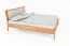 Doppelbett Wellsford 03 Wildeiche massiv geölt - Liegefläche: 160 x 200 cm (B x L)