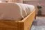 Doppelbett Wellsford 03 Wildeiche massiv geölt - Liegefläche: 160 x 200 cm (B x L)