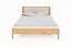 Doppelbett Wellsford 03 Wildeiche massiv geölt - Liegefläche: 160 x 200 cm (B x L)