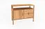 Kommode Wellsford 14 Wildeiche massiv geölt - Abmessungen: 84 x 97 x 46 cm (H x B x T)