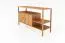 Regal Wellsford 33 Wildeiche massiv geölt - Abmessungen: 86 x 142 x 46 cm (H x B x T)
