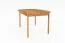 Esstisch ausziehbar Wellsford 55 Wildeiche massiv geölt - Abmessungen: 180-260 x 100 cm (B x T)