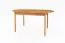 Esstisch ausziehbar Wellsford 55 Wildeiche massiv geölt - Abmessungen: 180-260 x 100 cm (B x T)