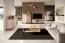 Schmale Kommode Fouchana 04, Farbe: Beige / Eiche Viking - Abmessungen: 81 x 103 x 39,5 cm (H x B x T), mit drei Schubladen
