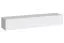 Außergewöhnliche Wohnwand Balestrand 33, Farbe: Weiß - Abmessungen: 160 x 330 x 40 cm (H x B x T), mit Push-to-open Funktion