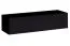 Schlichte Wohnwand Balestrand 18, Farbe: Schwarz - Abmessungen: 160 x 270 x 40 cm (H x B x T), mit Push-to-open Funktion