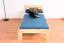 Kinderbett / Jugendbett Kiefer massiv Vollholz natur 74, inkl. Lattenrost - 90 x 200 cm (B x L)