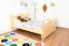Kinderbett / Jugendbett Kiefer massiv Vollholz natur 91, inkl. Lattenrost - 140 x 200 cm (B x L)