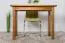 Tisch Kiefer massiv Vollholz Eichefarben Rusikal Junco 226C (eckig) - 100 x 50 cm (L x B)
