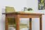 Tisch Kiefer massiv Vollholz Eichefarben Rusikal Junco 226C (eckig) - 100 x 50 cm (L x B)