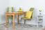 Tisch Kiefer massiv Vollholz Erlefarben Junco 227D (eckig) - 120 x 60 cm (B x T)