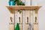 Garderobe Kiefer massiv Vollholz natur Junco 353 – Abmessungen: 80 x 50 x 29 cm (H x B x T)