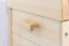 Truhe Kiefer massiv Vollholz natur 006 – Abmessungen: 58 x 94 x 55,5 cm (H x B x T)