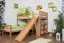 Kinderhochbett mit Rutsche