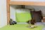 Kinderhochbett mit Rutsche
