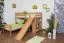 Kinderhochbett mit Rutsche