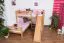 Kinderhochbett mit Rutsche